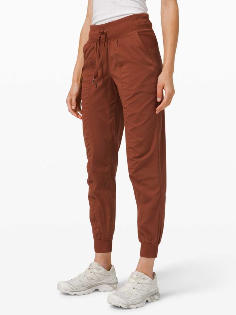 NWOT LULULEMON Dance Studio Jogger 8 Dark Terracotta Rust